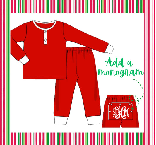 Kids Christmas Pajamas- PRE ORDER Mid-Late November