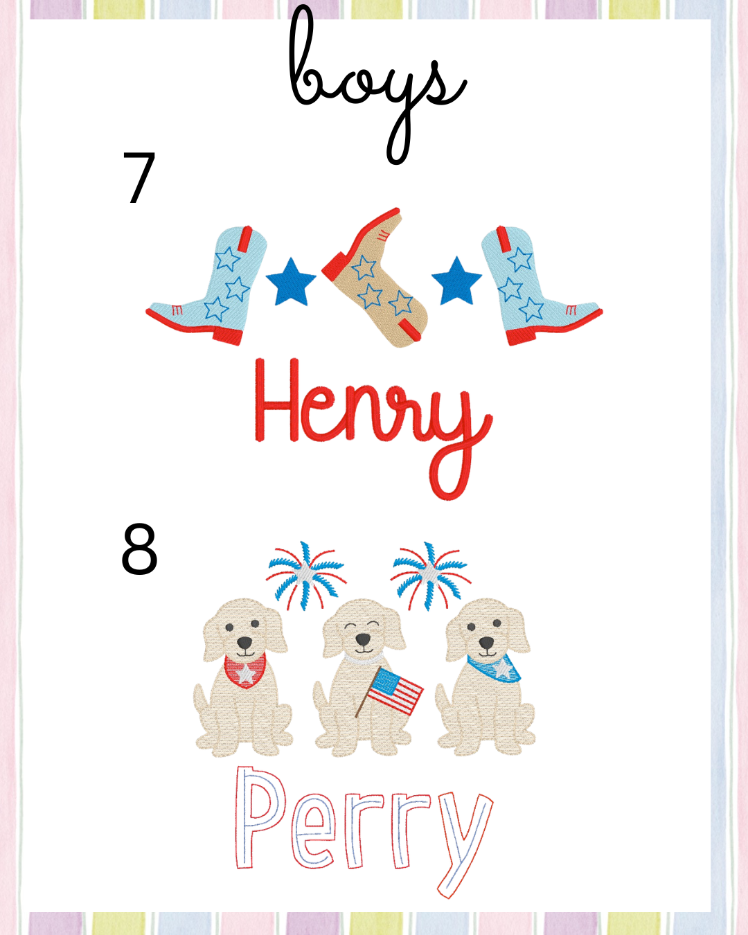Boys Patriotic Short Sleeve Bubble