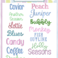 Fonts