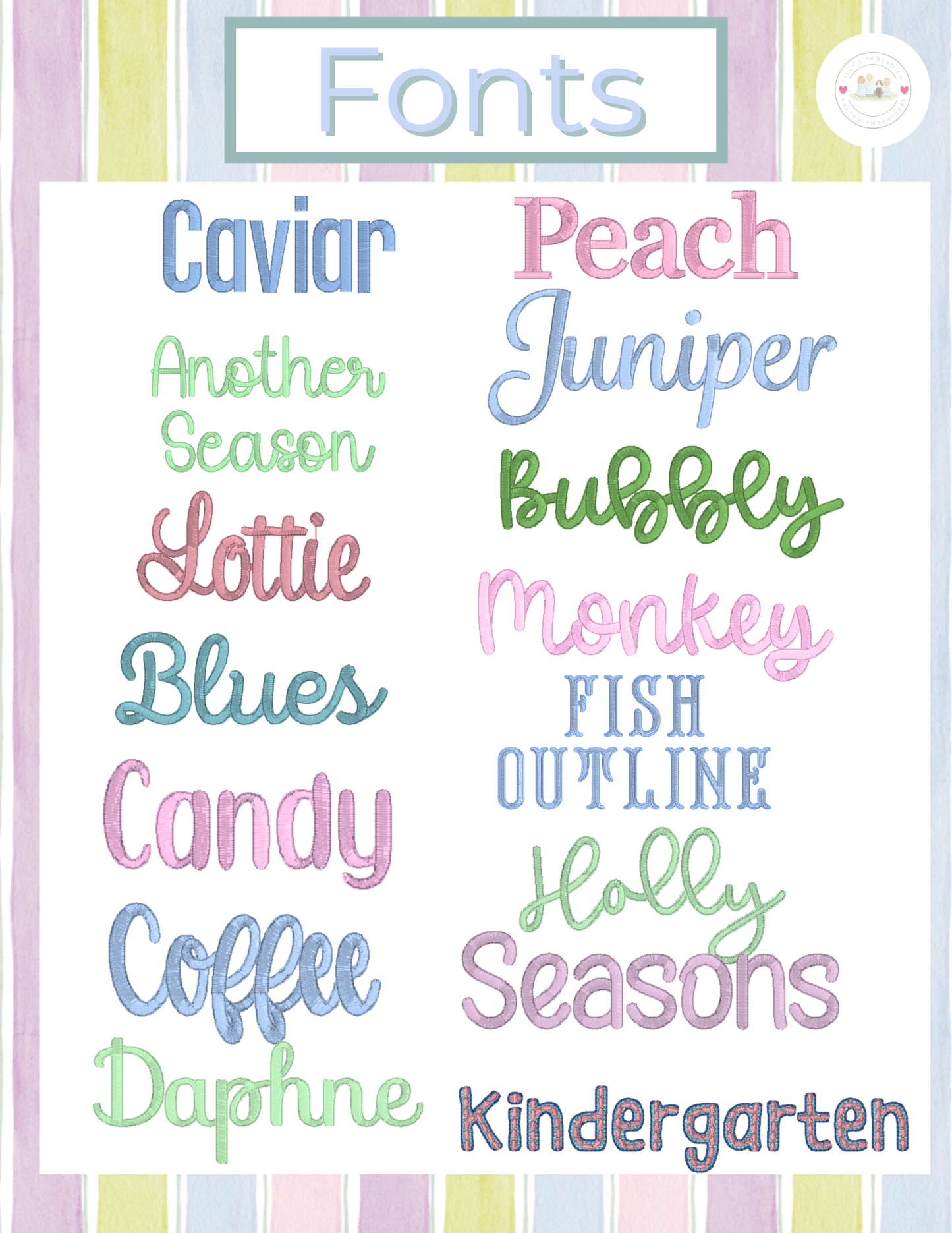 Fonts