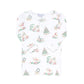 Boy Christmas Toile Pajama