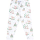 Boy Christmas Toile Pajama