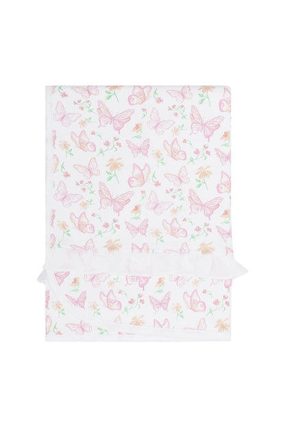 Butterflies Print Blanket