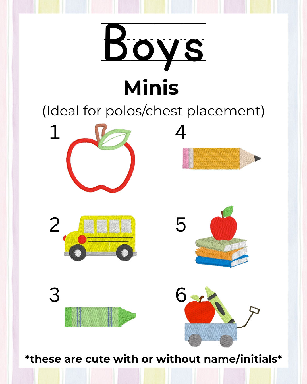 Boys Back to School Short Sleeve Polo