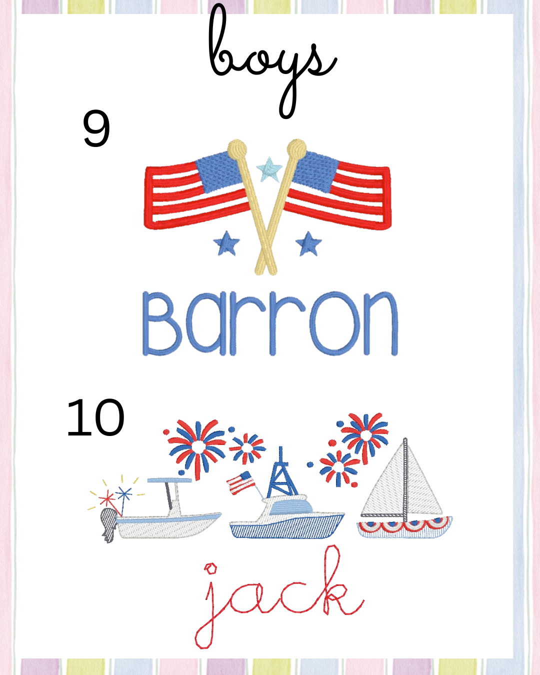 Boys Patriotic Short Sleeve Bubble