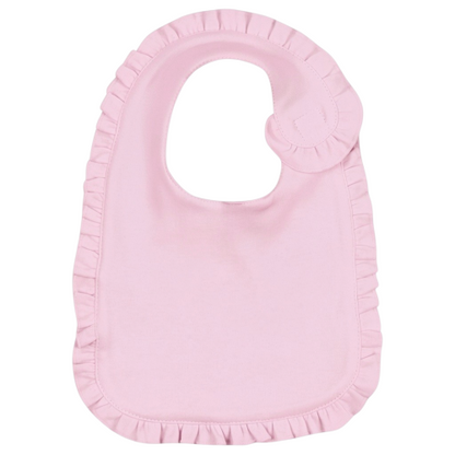 Ruffle Bib & Burp Cloth Set