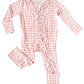 Olivia Ruffle | Convertible Two-Way Zip Footie