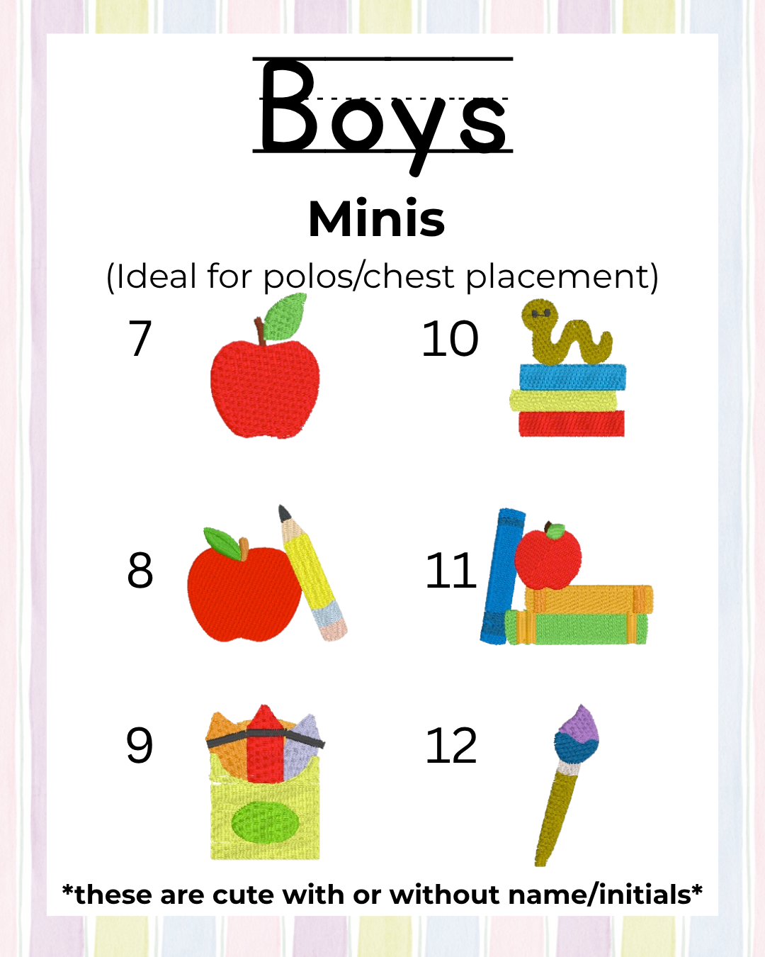 Boys Back to School Short Sleeve Polo