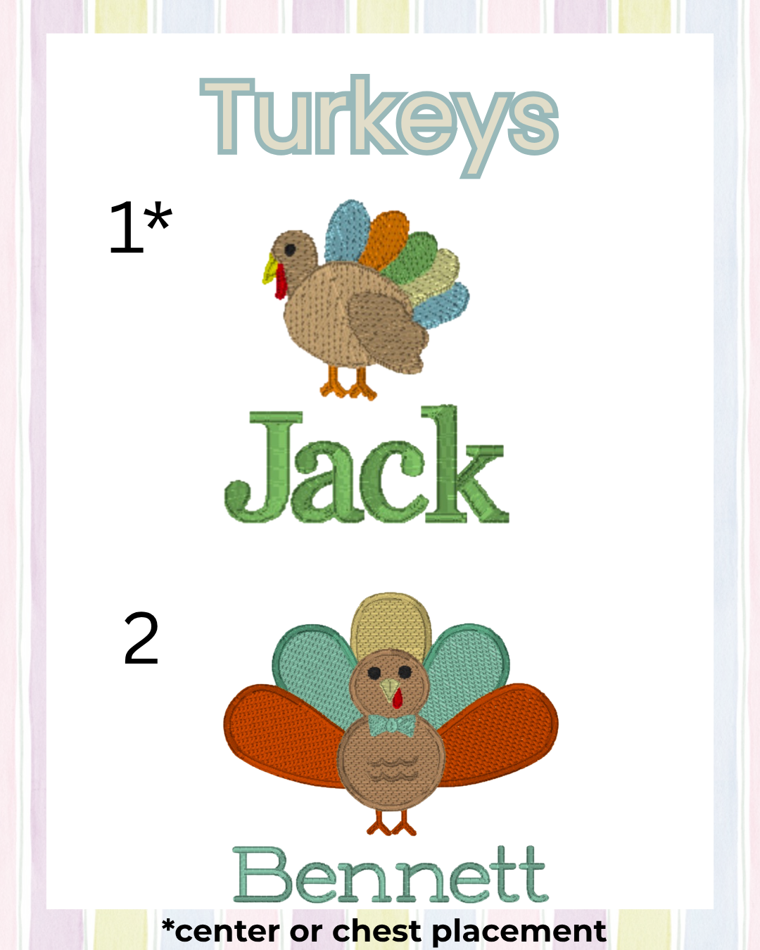 Boys Thanksgiving (Multiple Options)