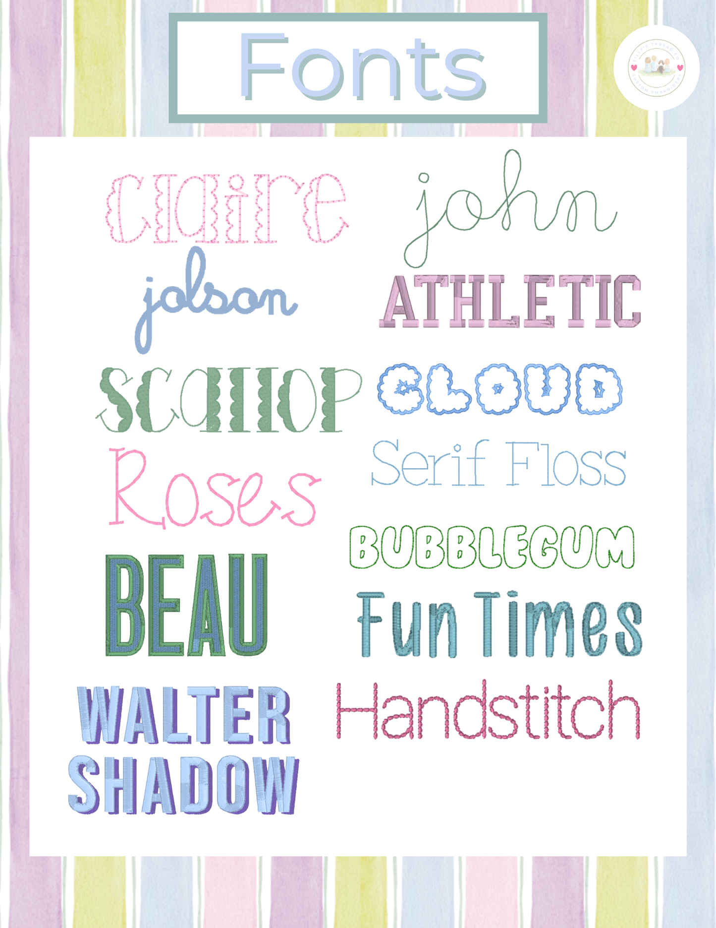 Fonts