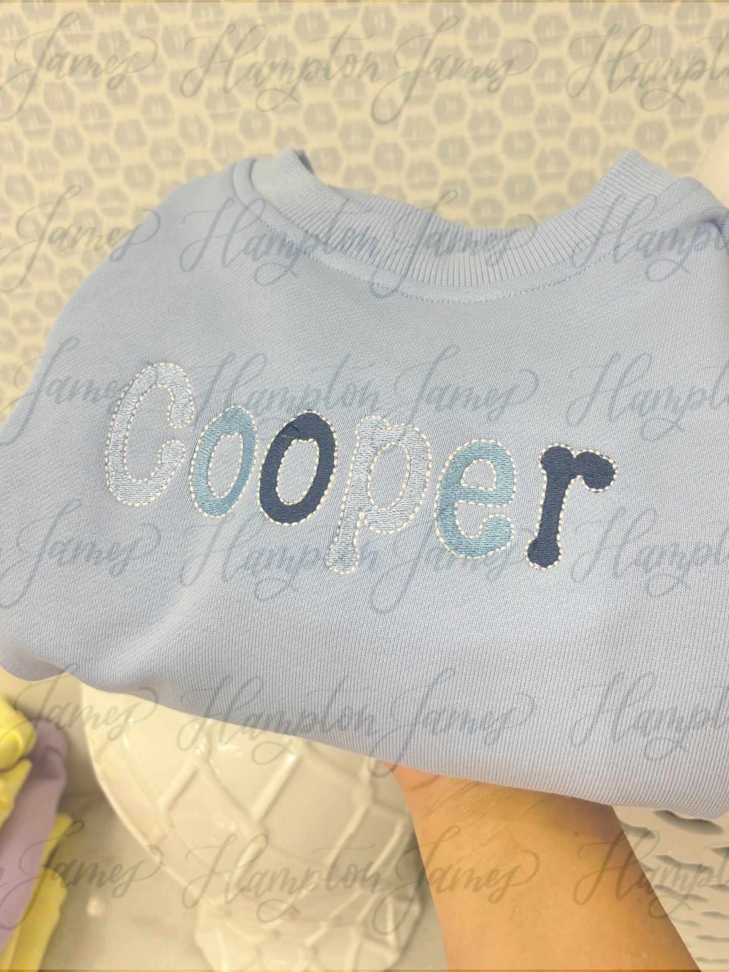Hampton James Long Sleeve Bubbles