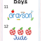 Boys Back to School Short Sleeve Shirt