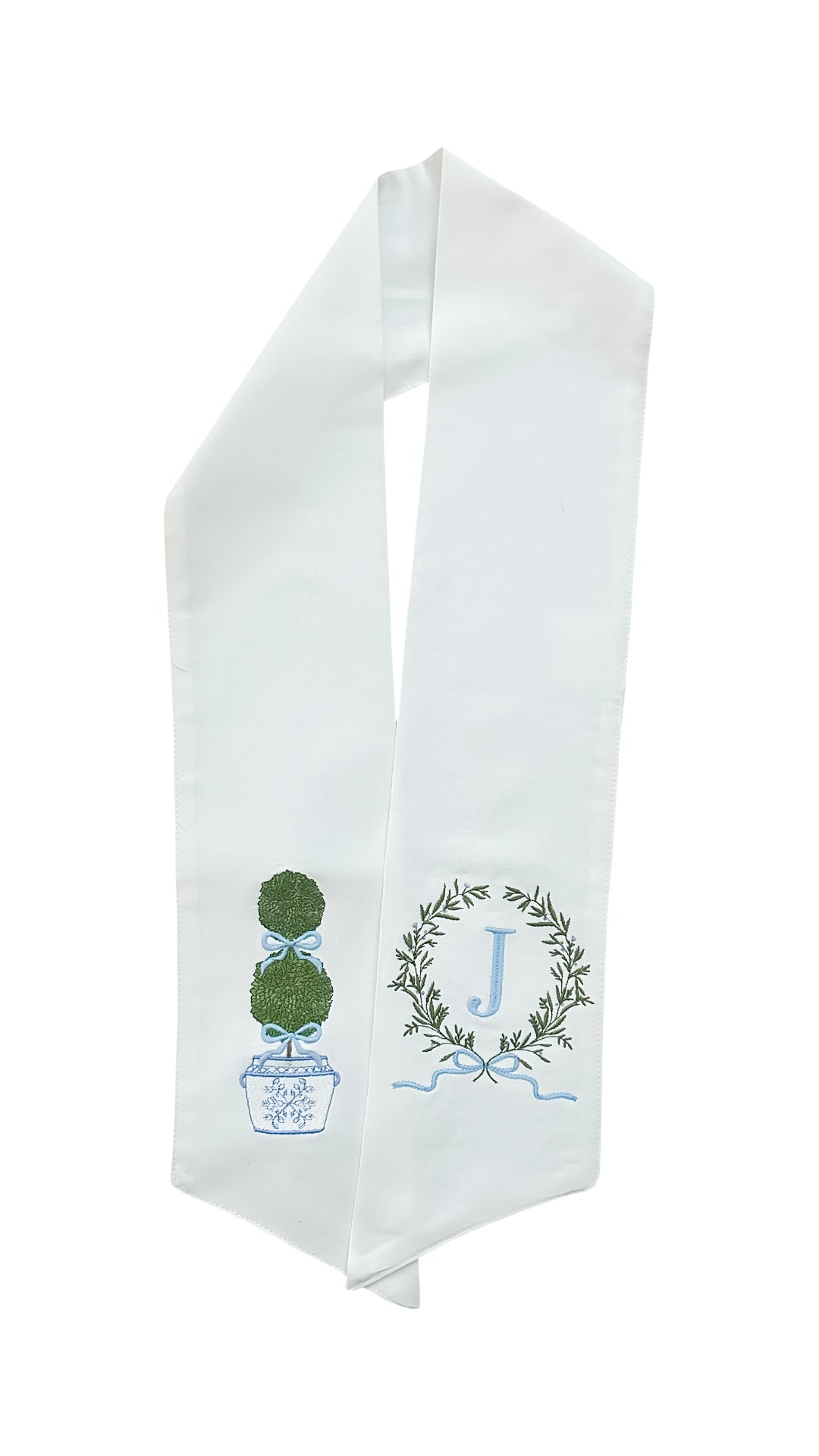 Wreath Sash (Solid)