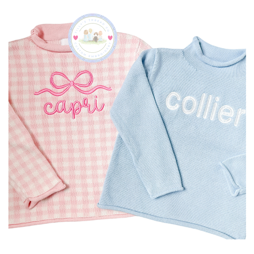 Rollneck Sweater Bubbles