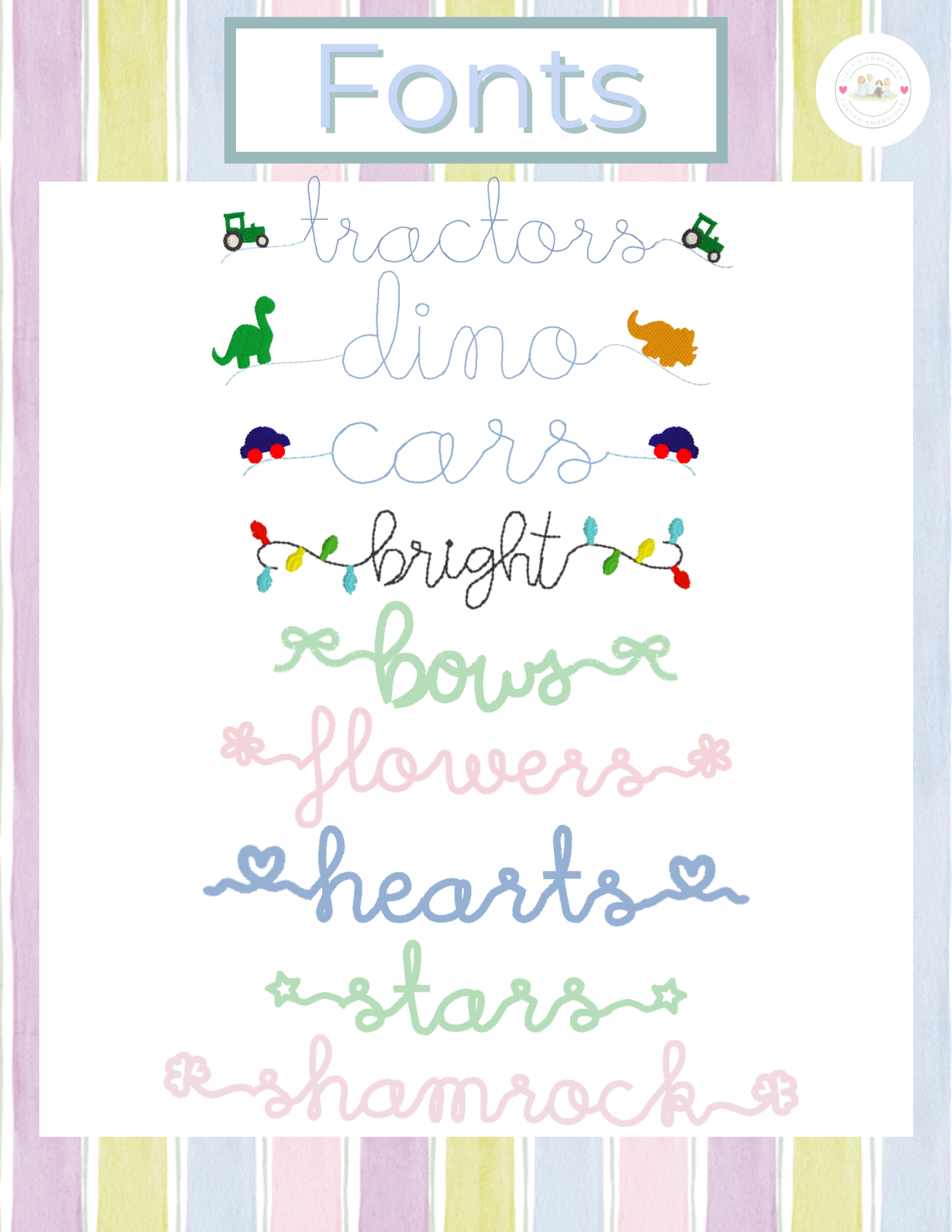 Fonts