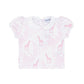 Pink Giraffe Print Diaper Cover Set