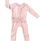 Olivia Ruffle | Convertible Two-Way Zip Footie