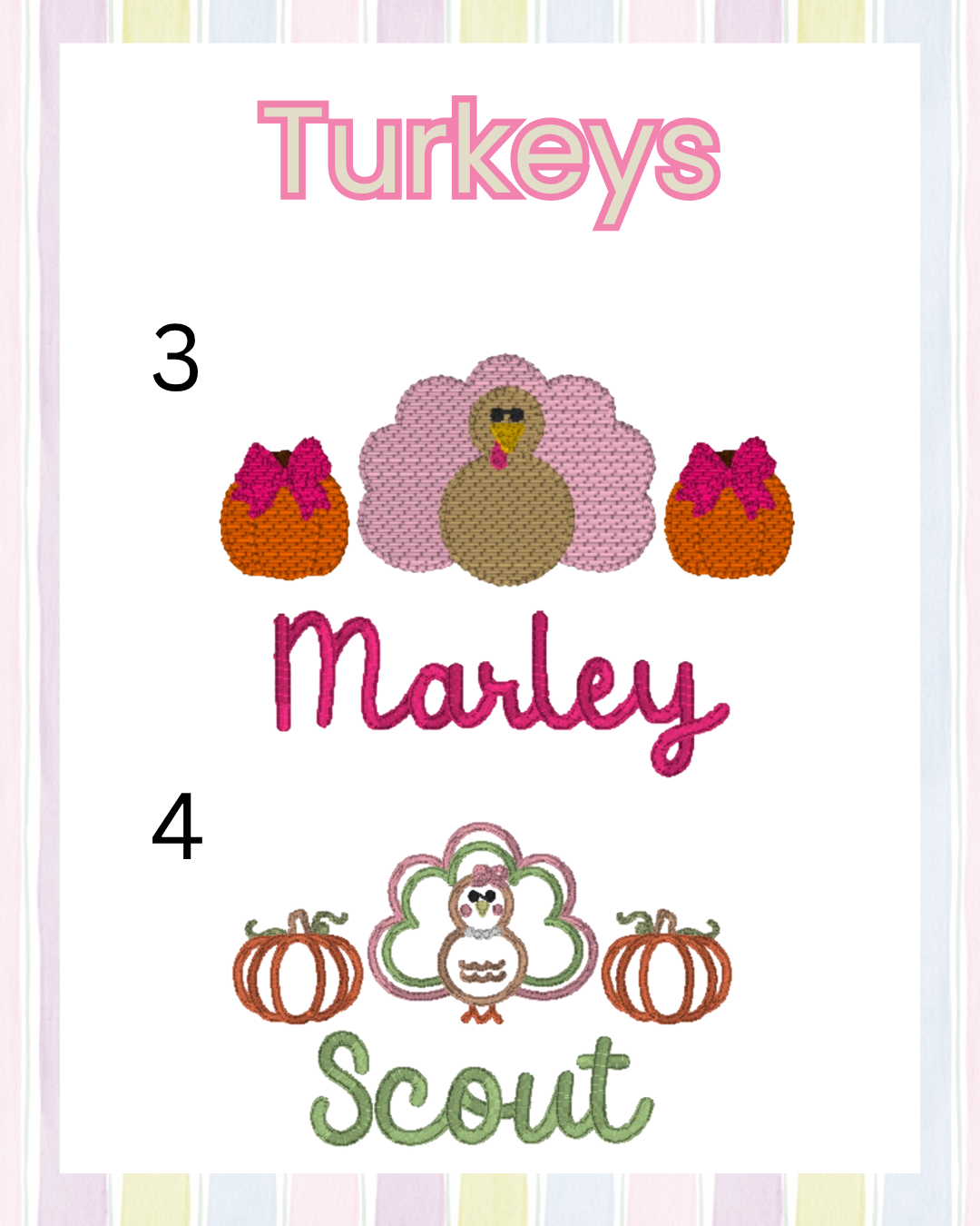Girls Thanksgiving (Multiple Options)