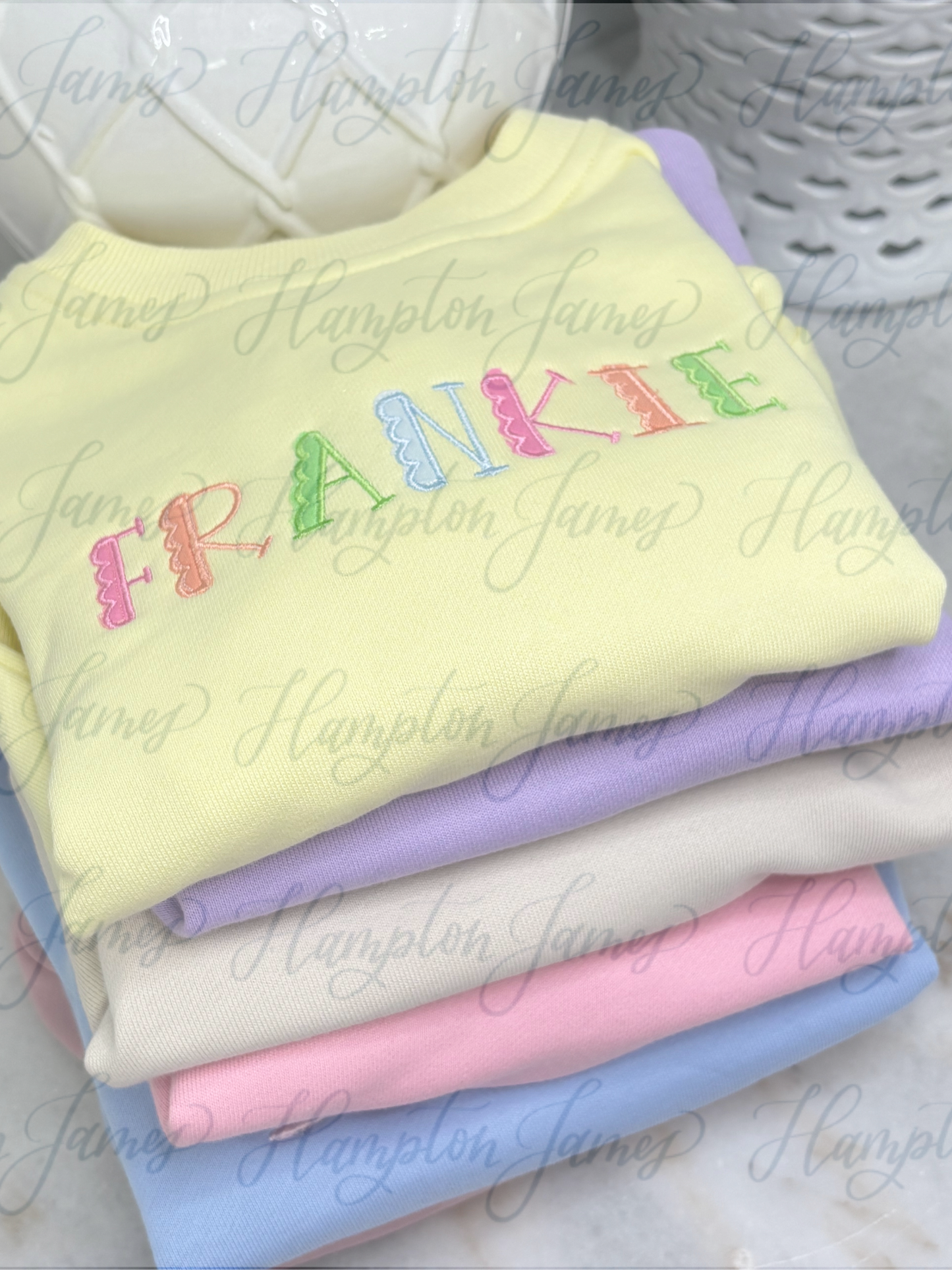 Hampton James Long Sleeve Bubbles