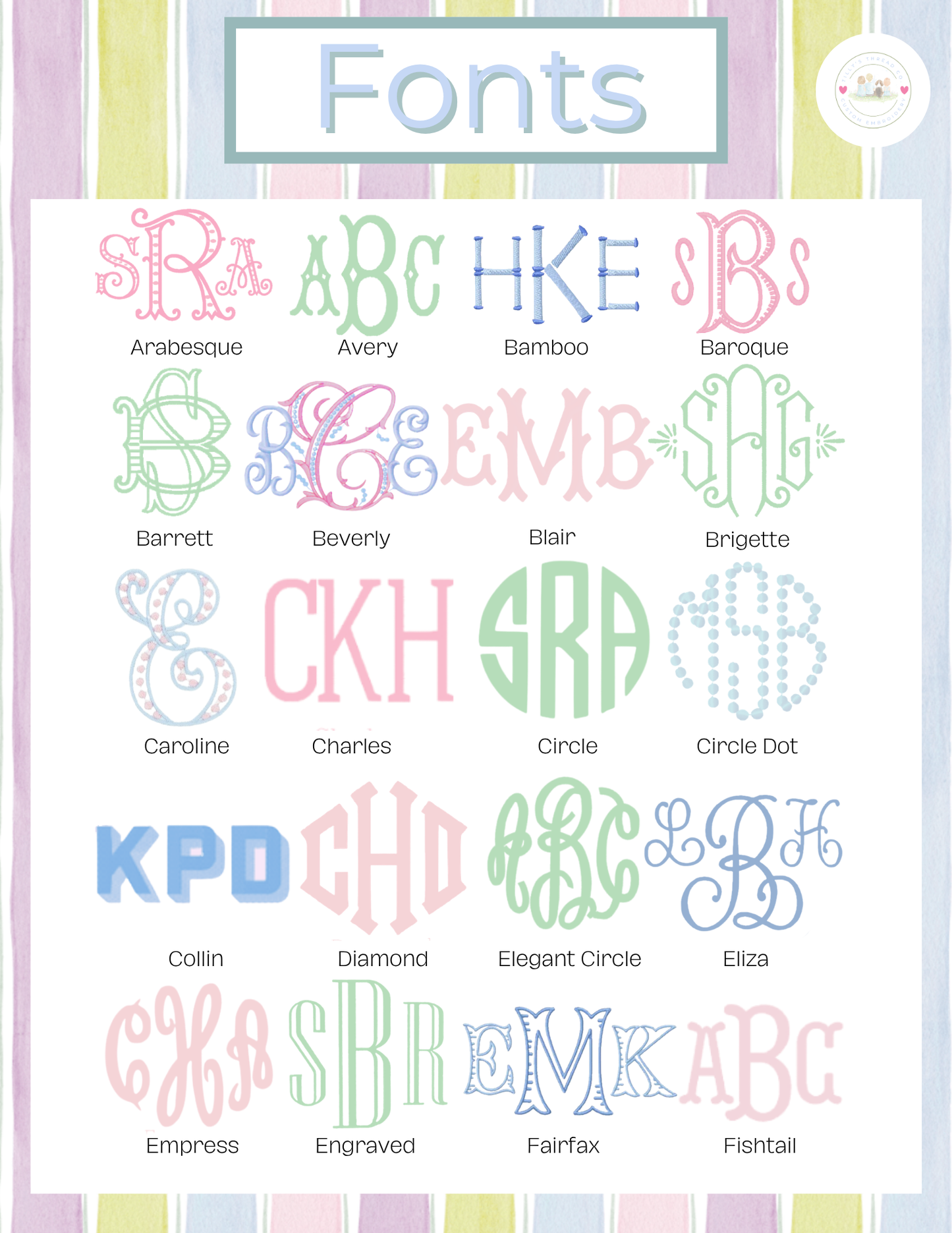Fonts