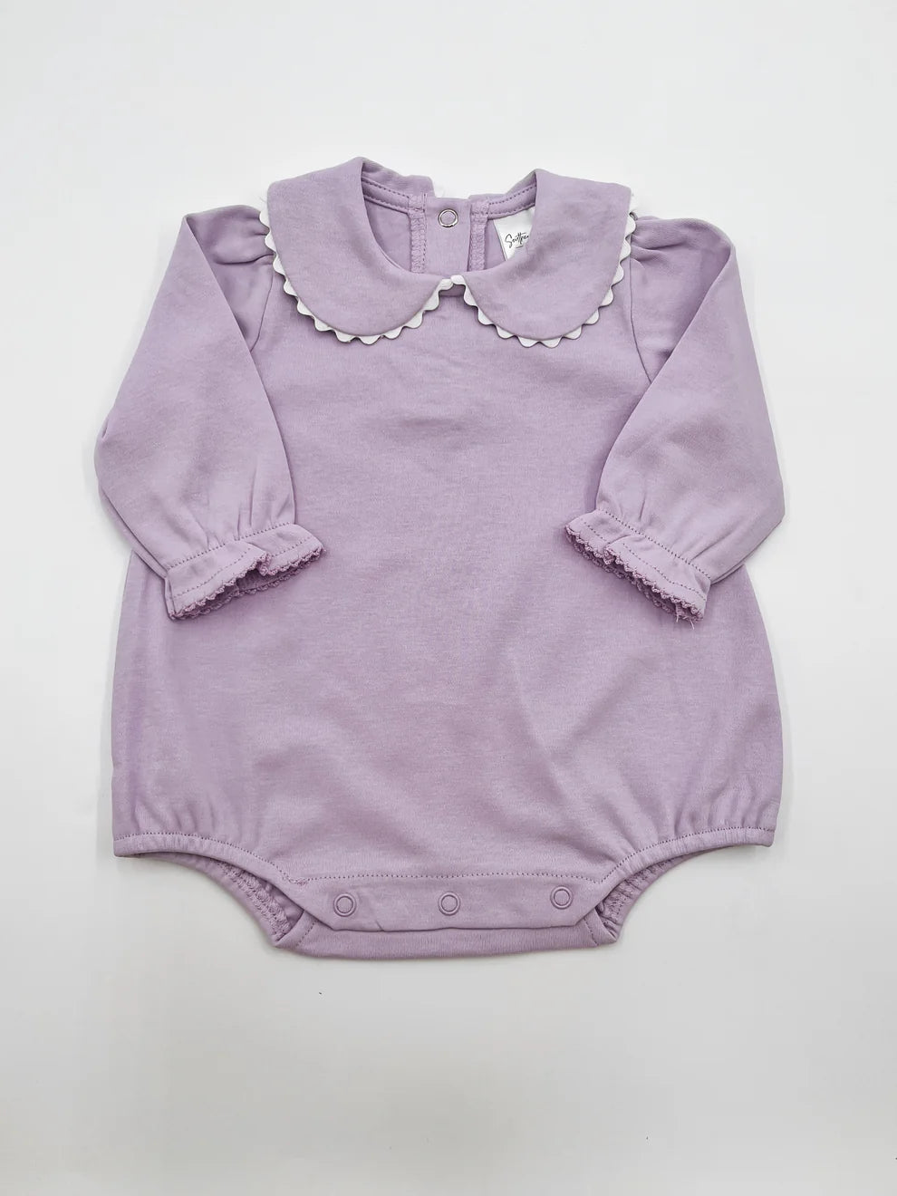 Girls Valentine's Long Sleeve Peter Pan Collar Bubble