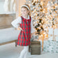 Plaid Girls Dress Set- PRE ORDER Mid-Late November