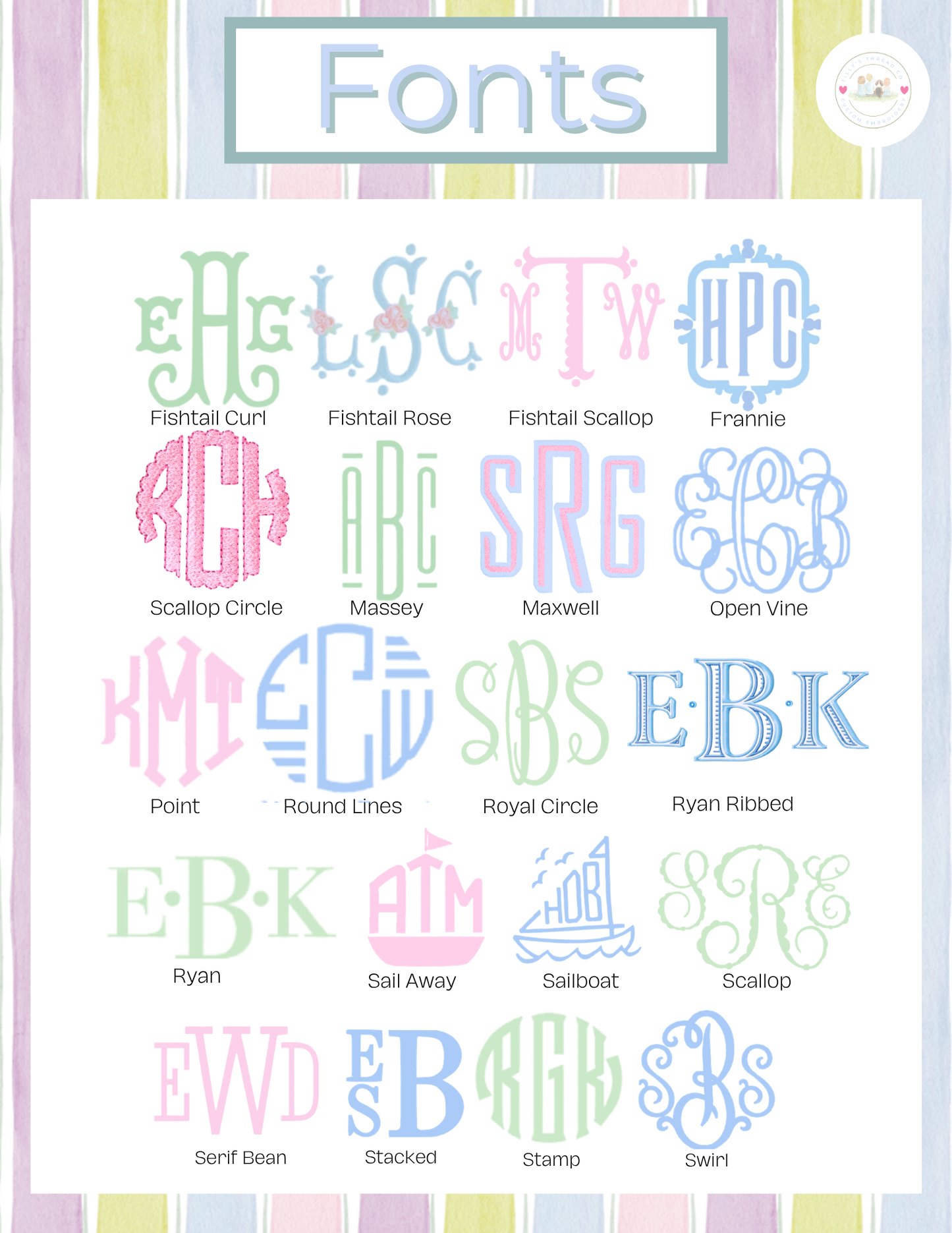 Fonts