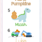 Boys Fall/Pumpkins (Multiple Options)