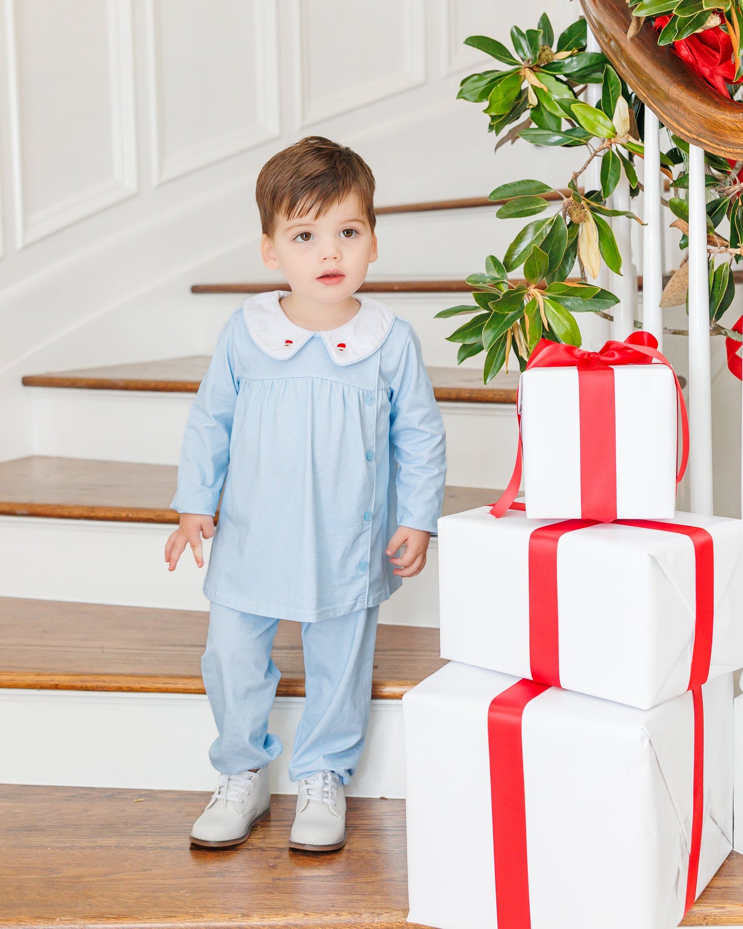 A Classic Christmas Bloomer Pants Set