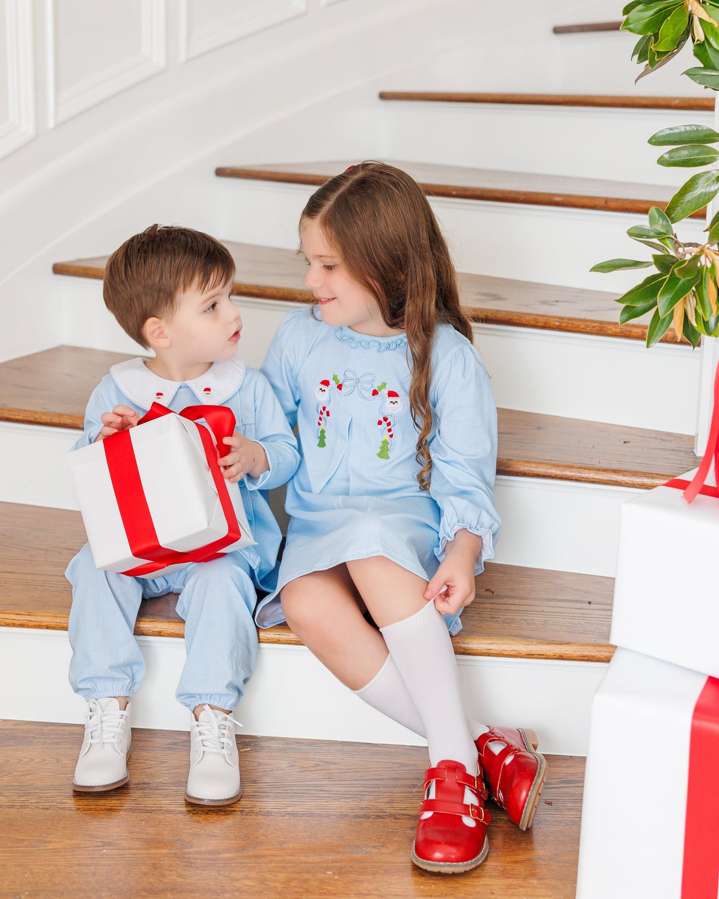 A Classic Christmas Pleat Dress