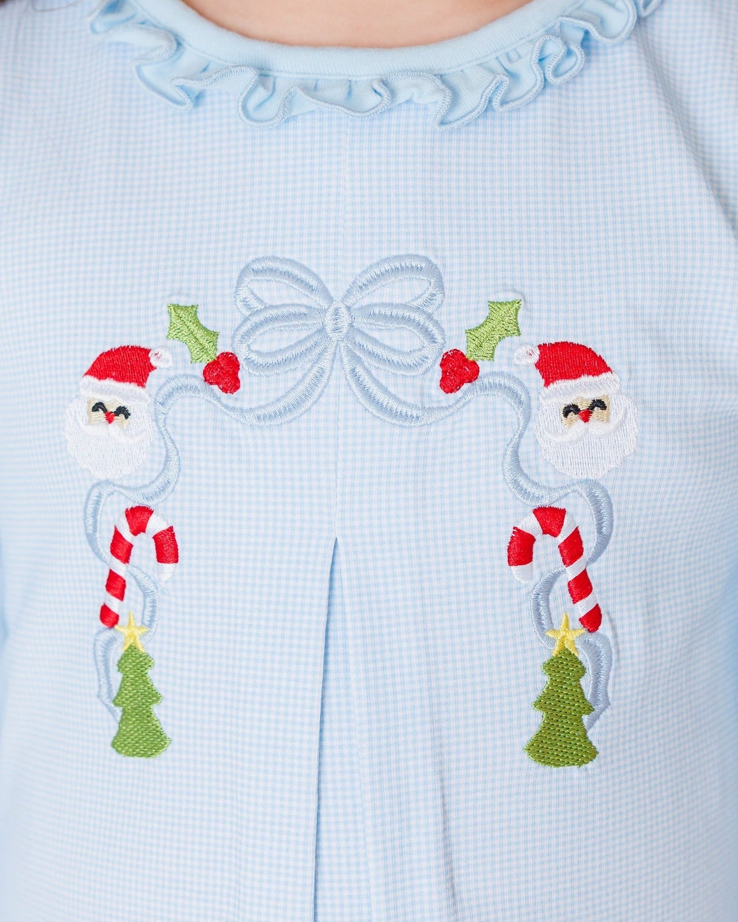 A Classic Christmas Pleat Dress