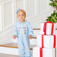 A Classic Christmas Pleat Romper