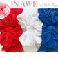 America Headband 3 pack set