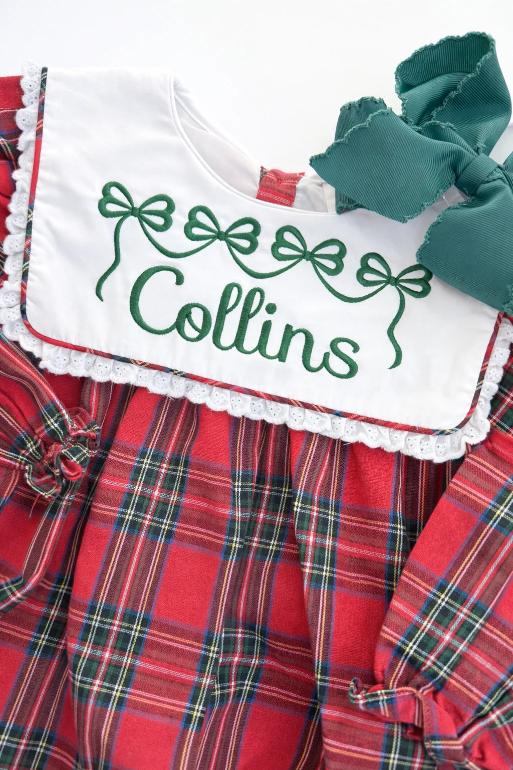 Plaid Girls Christmas Dress- PRE ORDER Mid-Late November