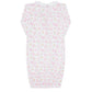 Butterflies Print Gown
