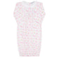 Butterflies Print Gown