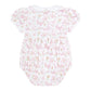 Butterflies Print Smocked Bubble