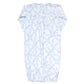 Blue Bears Trellace Baby Gown 