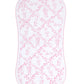 Pink Bears Trellace Burp Cloth