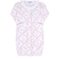 Pink Bears Trellace Baby Converter Gown