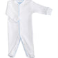 Basket Weave Baby Footie
