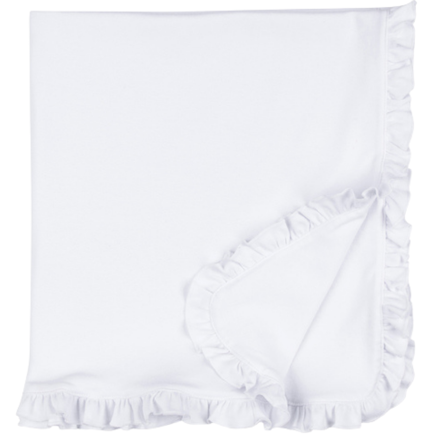 Ruffle Trim Blanket
