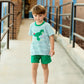 Back to School Dino Short Set