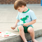Back to School Dino Short Set