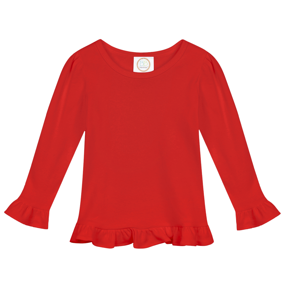 Girls Valentine's Long Sleeve T-Shirt