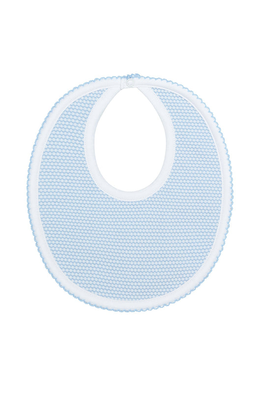 Blue Bubble Baby Bib