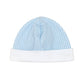Blue Gingham Baby Hat