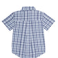 Blue Plaid Pima Cotton Shirt