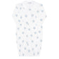 Blue Stars Print Converter Gown