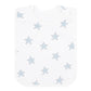 Blue Stars Print Feeding Bib